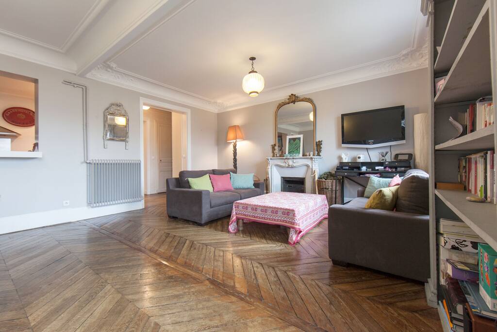 [Pereire] Typical Parisien Family Flat/Champs