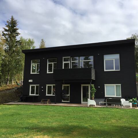 Modern new house, 5 bedrooms, view. houses for rent in lillehammer