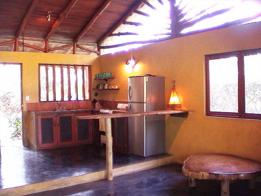 Open Concept Beach House in quiete village near Momtezuma