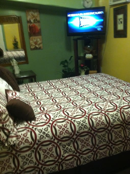 clean bed