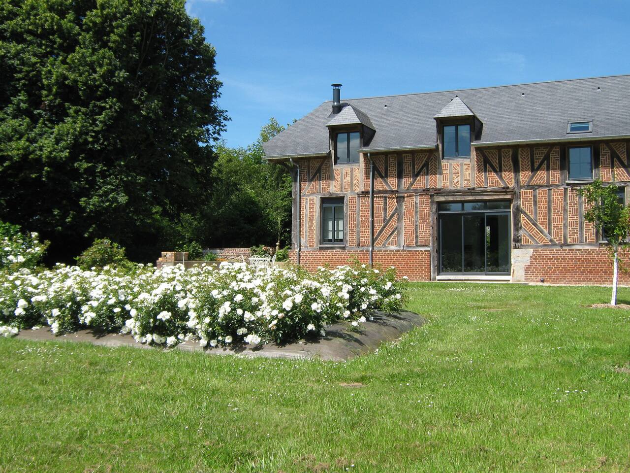 Le pré de la girouette maisons à louer à malleville sur le bec