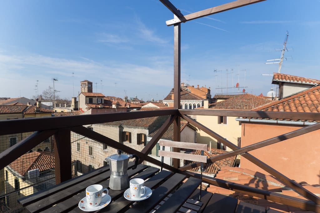 Venezia Altanella charming rooftop Apartments zur Miete in Venedig