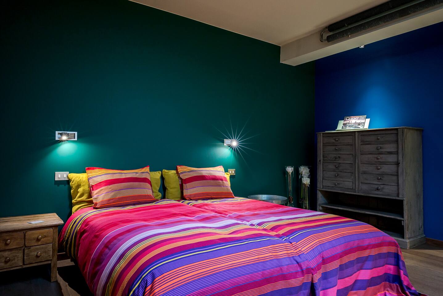Kleurrijke kamers in gent centrum te huur in ghent