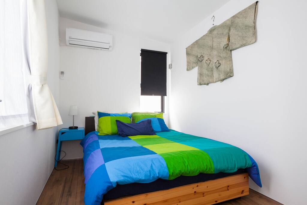 Bedroom 2 - Double bed on the top floor.