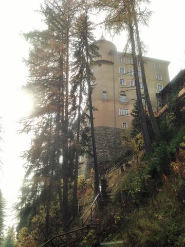 appartment in old KURHOTEL - Castle