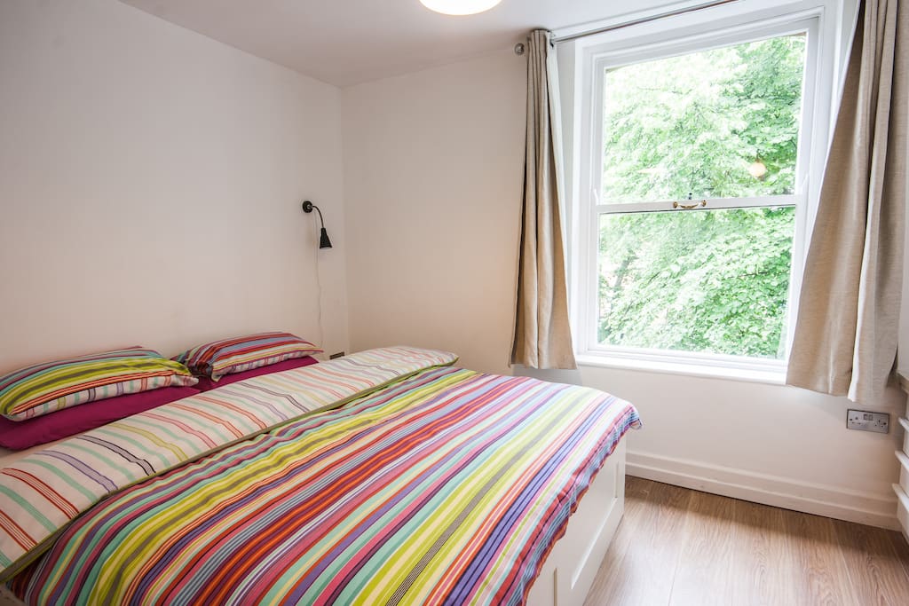 MASTER BEDROOM with large comfy double beds and duvets, anti allergy pillows and EN SUITE bathroom