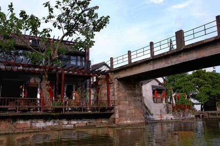 印象西塘客栈整租 10间客房 带临河超大露台 - Jiaxing Shi - Maison