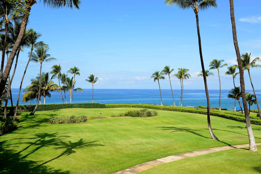 Beautiful Ocean Views from the Lanai