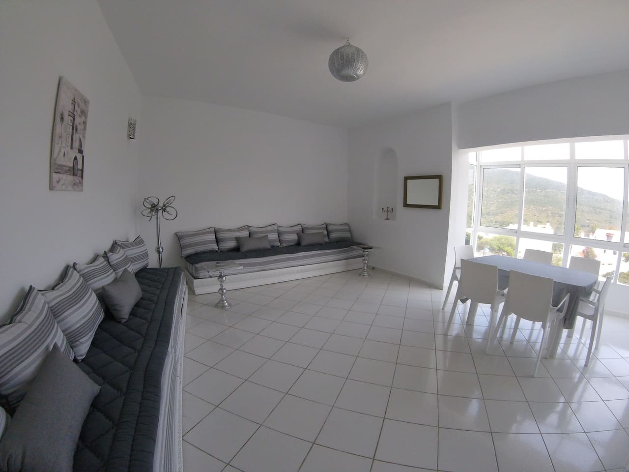 Duplex 110m2 arous al bahr apartments for rent in tanger