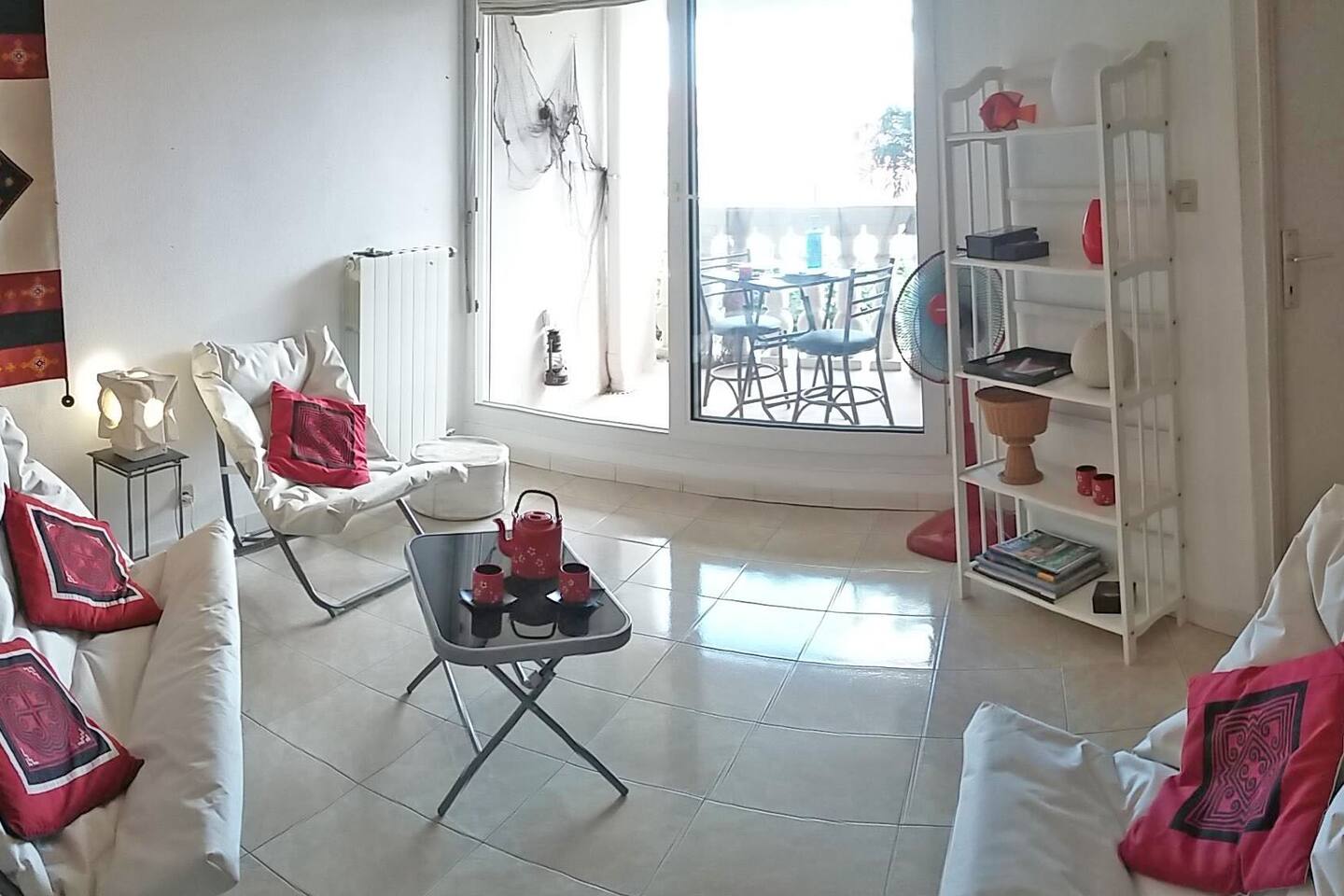 T2 «design et cosy» sur les toits de sete flats for rent in sète