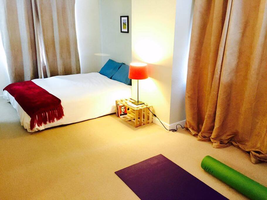 Upstairs Bedroom + Yoga studio 