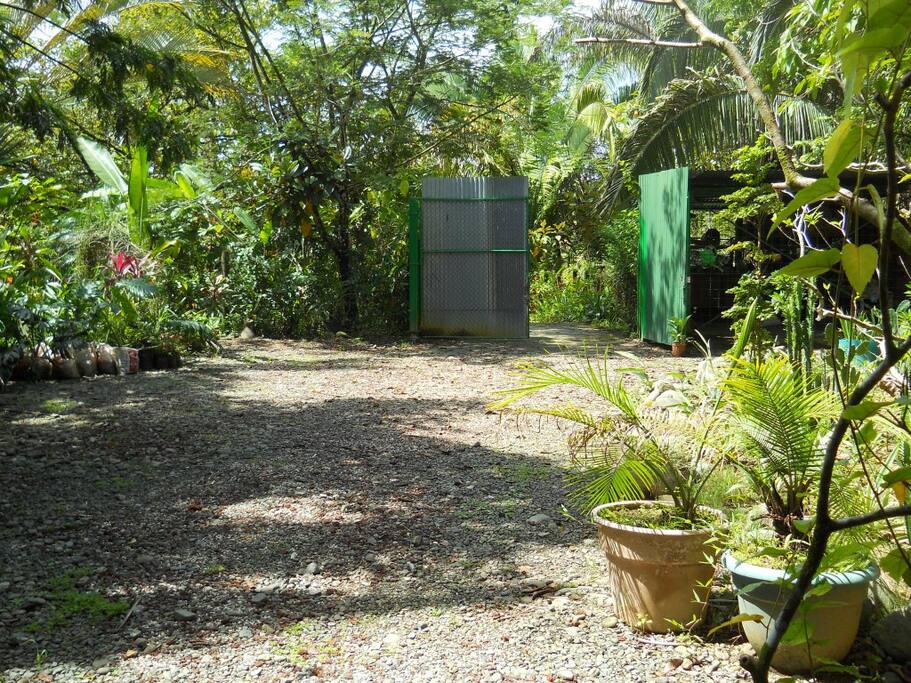 3.Picturesque gardened entrance with private parking.