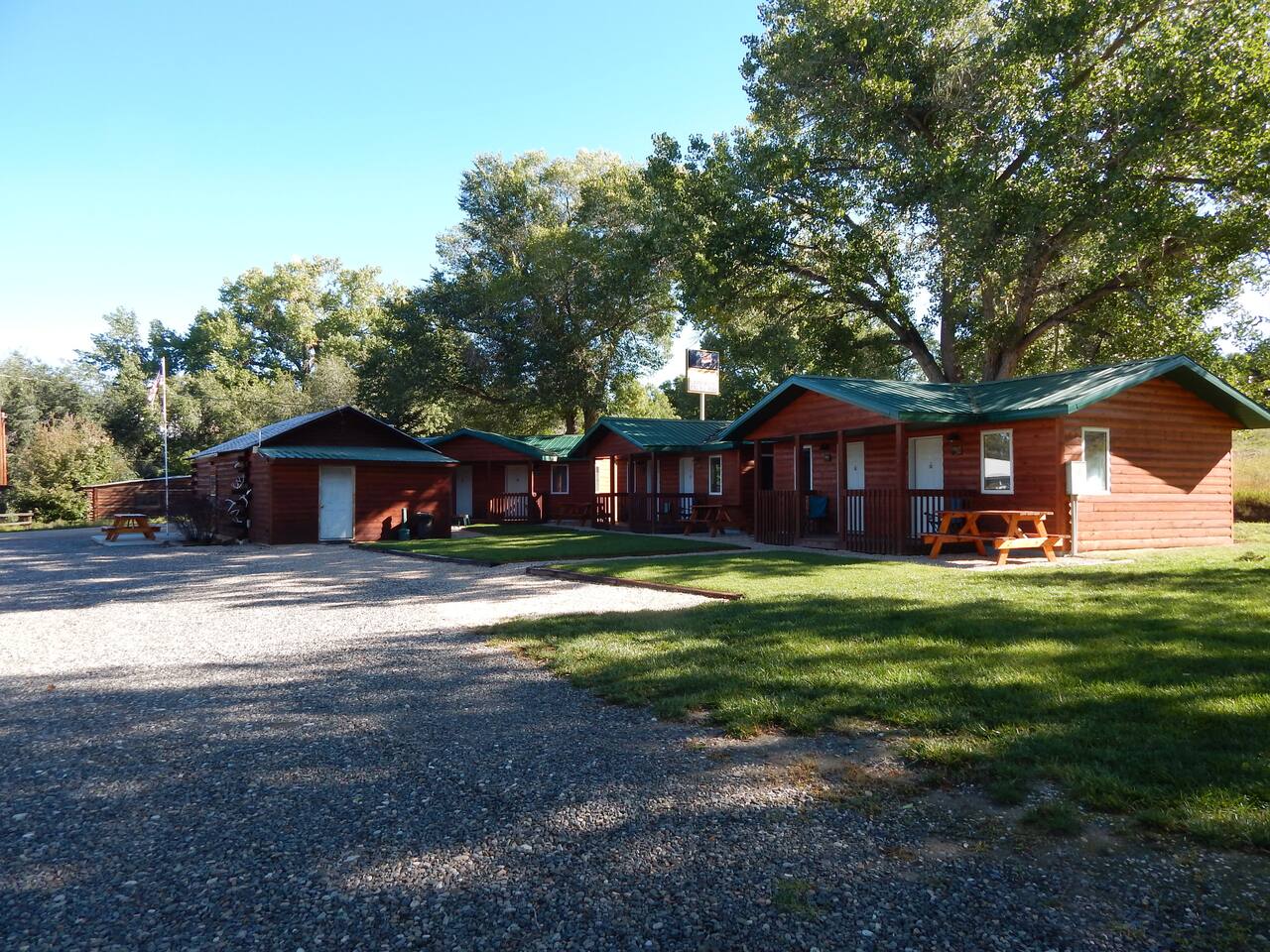 shell campground cabin 3 4 guest cabin