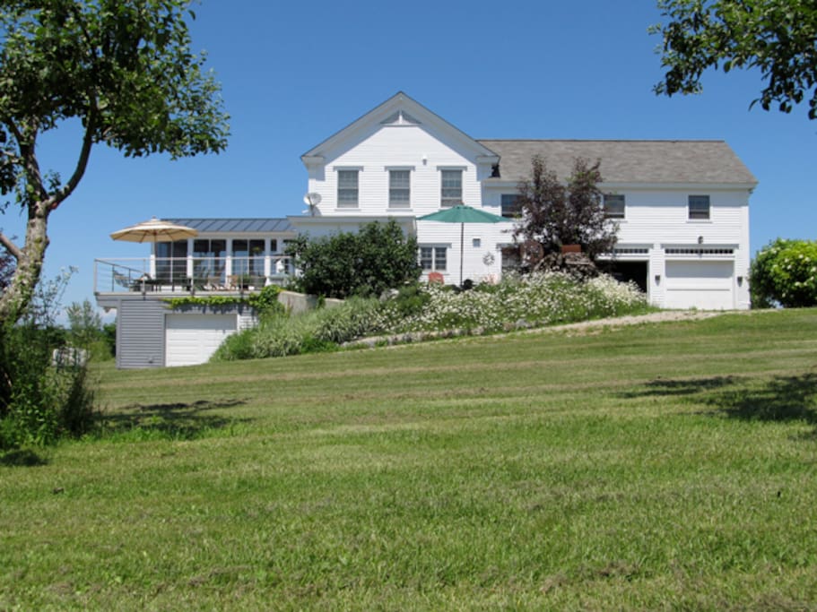View from south