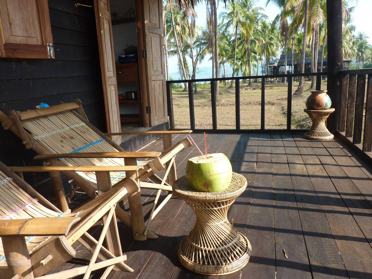 Dutch beach bungalow on private beach near ngapali bungalows zur ...