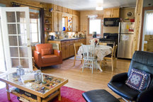 fivespot cabin: natural art retreat